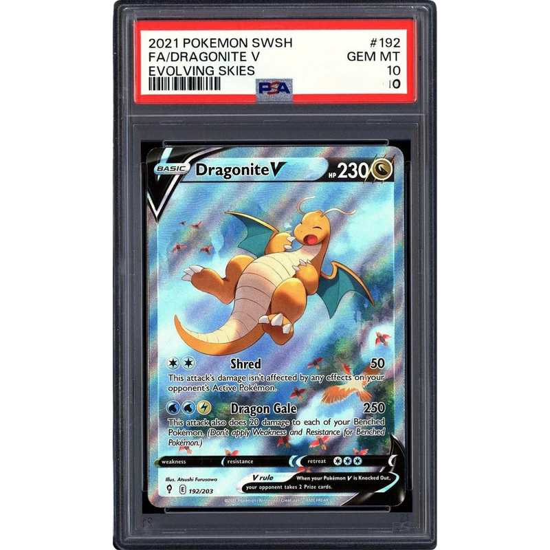 PSA 10 2021 DRAGONITE V ALT ART