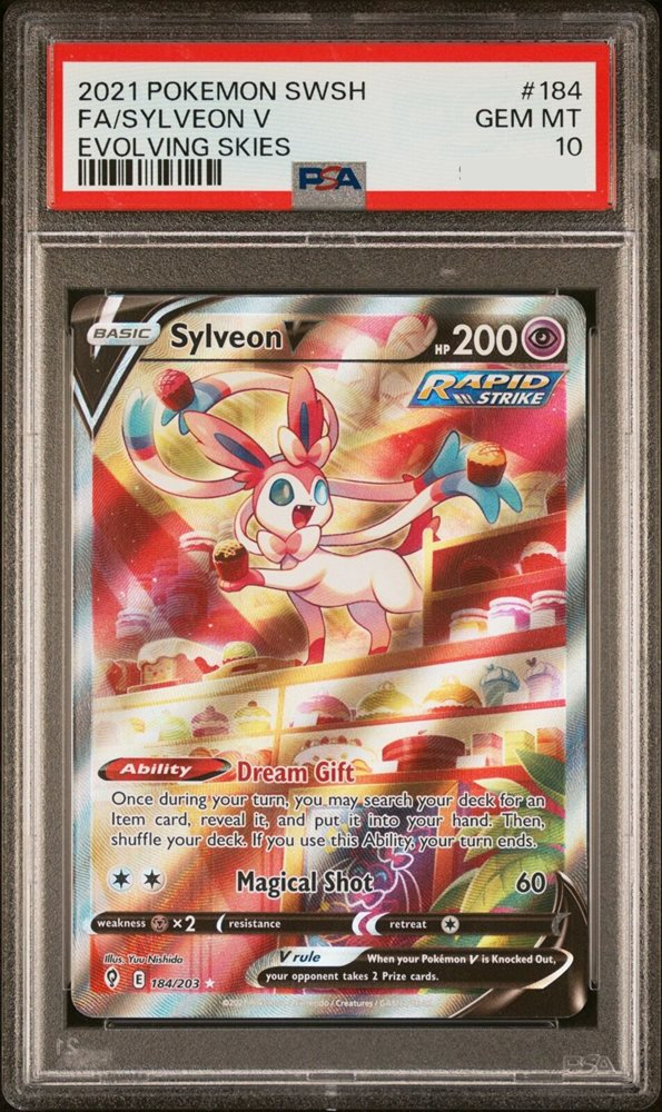 2021 SYLVEON V EVOLVING SKIES