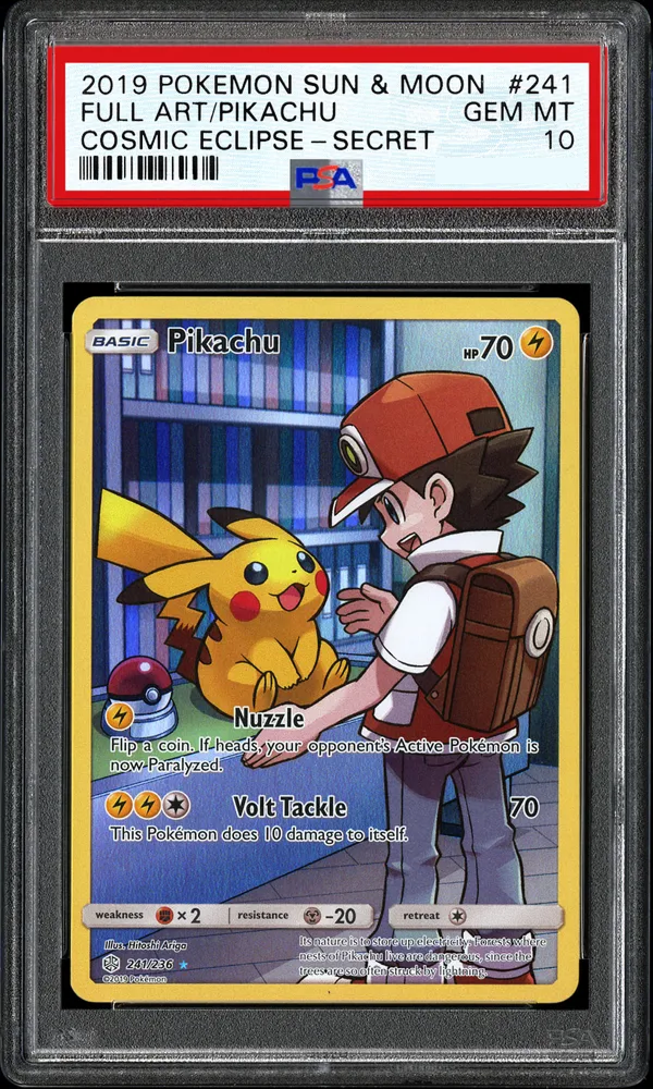 2019 COSMIC ECLIPSE PIKACHU