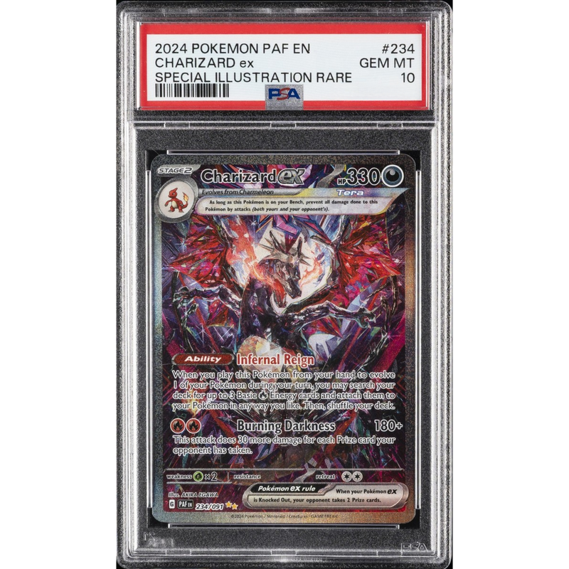 PSA 10 2024 CHARIZARD EX PALDEAN FATES