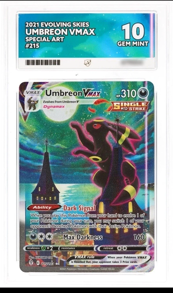2021 UMBREON VMAX ALT ART