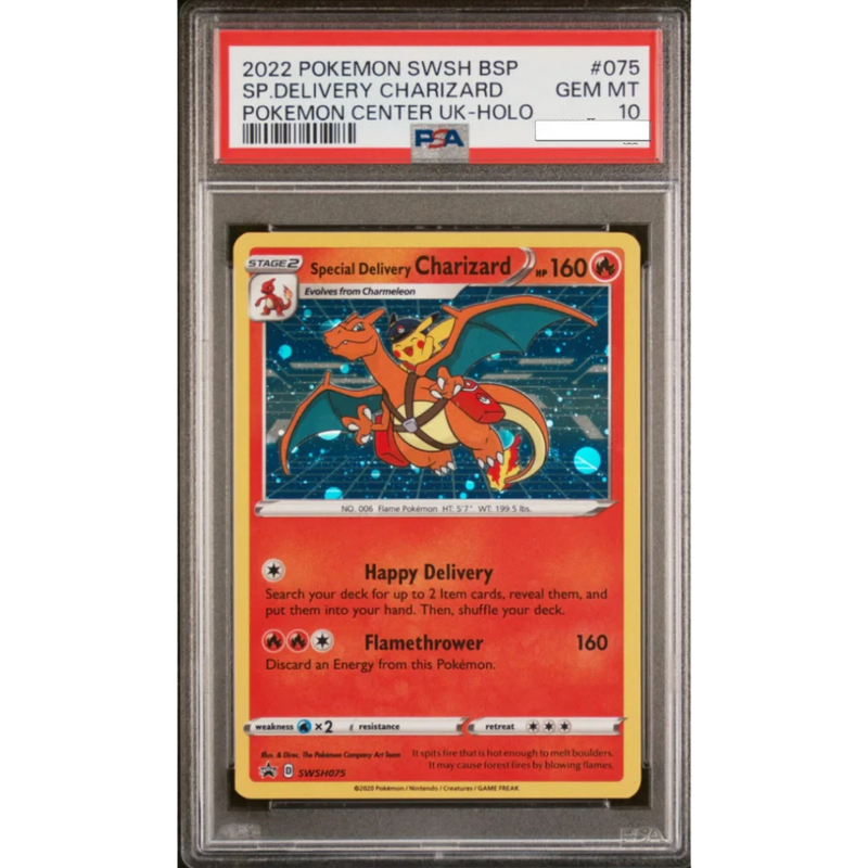PSA 10 2022 SPECIAL DELIVERY CHARIZARD